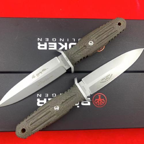 Boker Applegate 5.5-Inch Military Knife with Micarta Handle