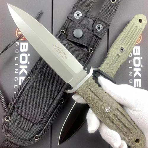 Boker Applegate 5.5-Inch Military Knife with Micarta Handle