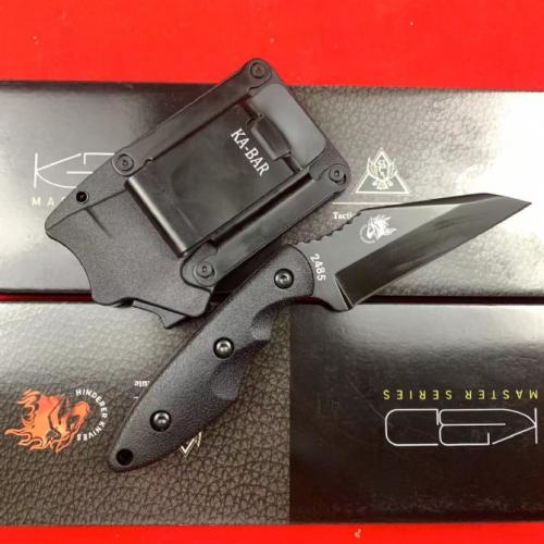 KA-BAR TDI Hinderer Hinderance Neck Knife 2485