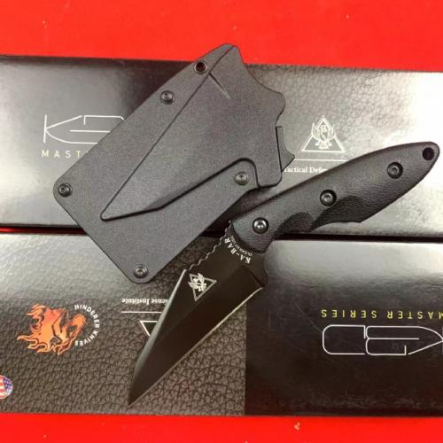 KA-BAR TDI Hinderer Hinderance Neck Knife 2485