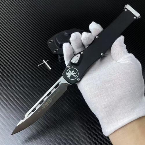 Microtech Halo 6 with Black Handle