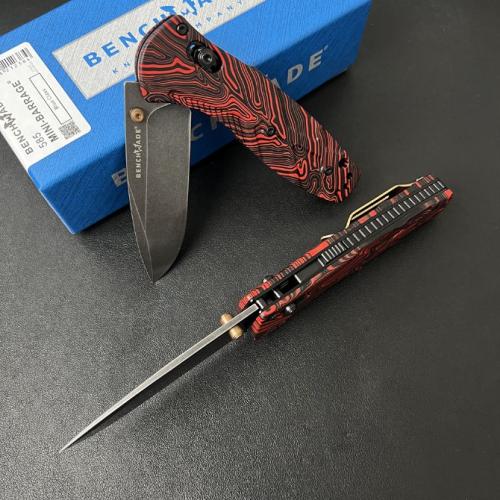 Introducing the new Benchmade 585BK-251 Mini Barrage Folding Knife.