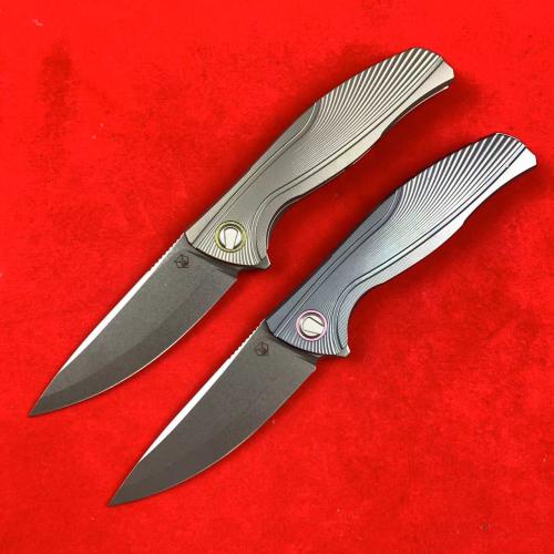 Bear Head F7 Titanium Folding Knife