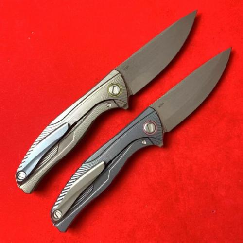 Bear Head F7 Titanium Folding Knife