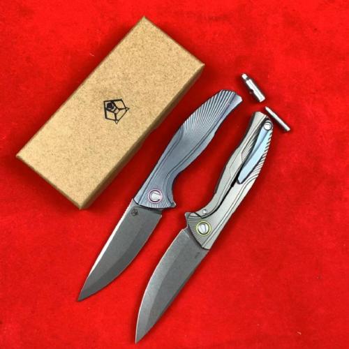 Bear Head F7 Titanium Folding Knife