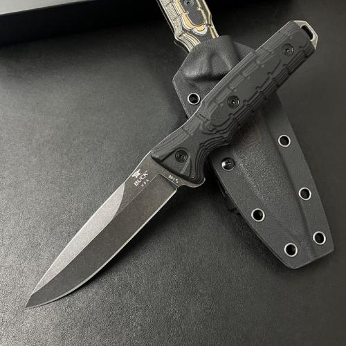 Introducing the Buck-891 Ground Combat Fixed Blade Knife, crafted from premium DC53 steel.