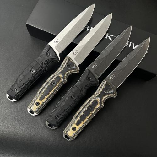 Introducing the Buck-891 Ground Combat Fixed Blade Knife, crafted from premium DC53 steel.