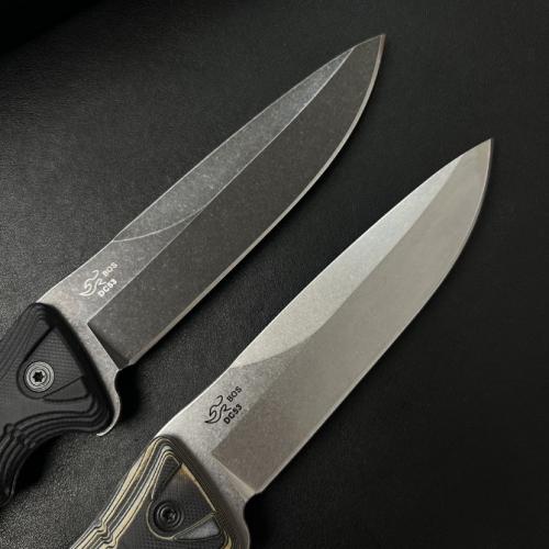 Introducing the Buck-891 Ground Combat Fixed Blade Knife, crafted from premium DC53 steel.