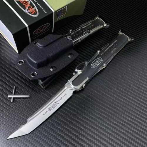 Introducing the Microtech Halo 6 Clear Edition: a perfect blend of precision engineering and sleek design. Experience un