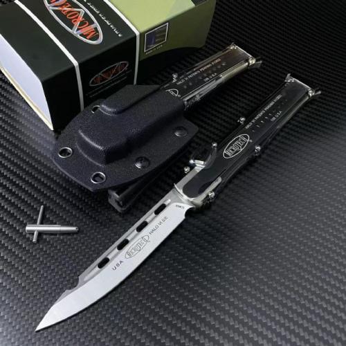 Introducing the Microtech Halo 6 Clear Edition: a perfect blend of precision engineering and sleek design. Experience un