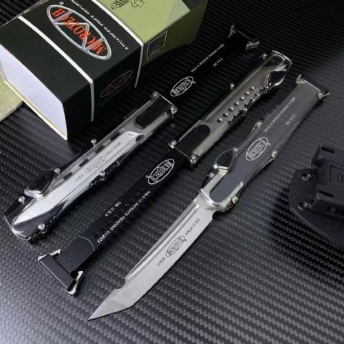 Introducing the Microtech Halo 6 Clear Edition: a perfect blend of precision engineering and sleek design. Experience un