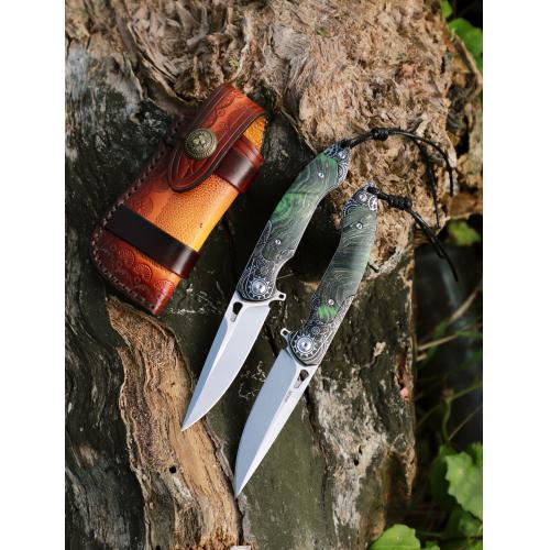 Sky Tooth M390 Folding Knife