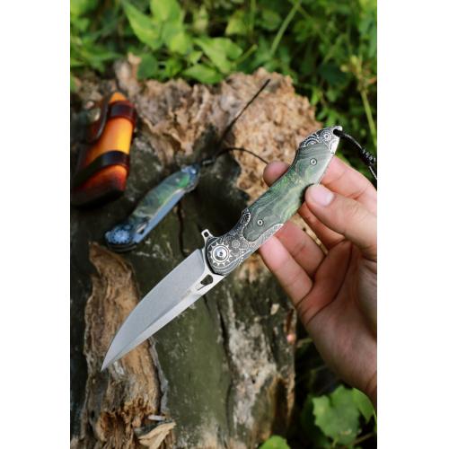 Sky Tooth M390 Folding Knife