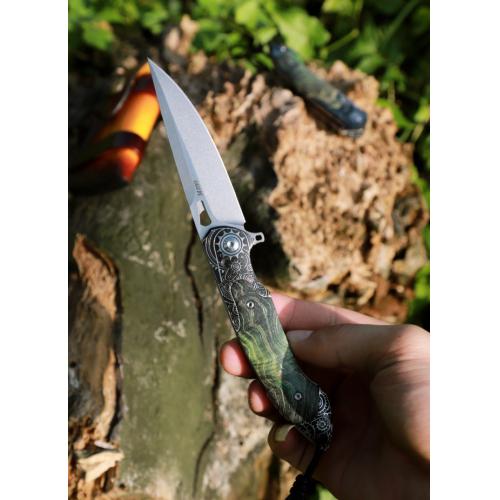 Sky Tooth M390 Folding Knife