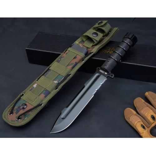 Kizlyar AUS-8 Steel Survival Expert Fixed Blade Knife