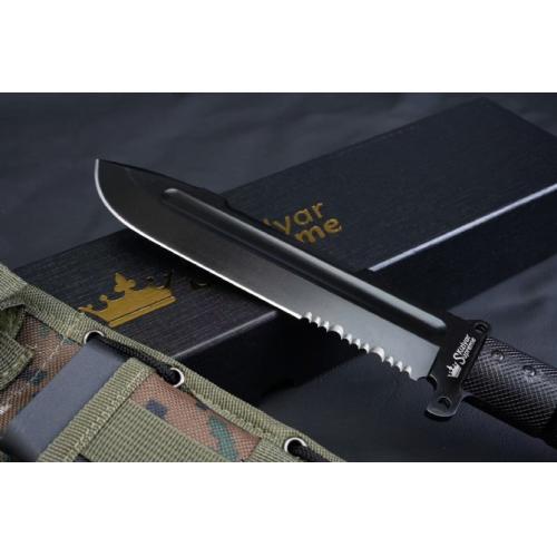 Kizlyar AUS-8 Steel Survival Expert Fixed Blade Knife