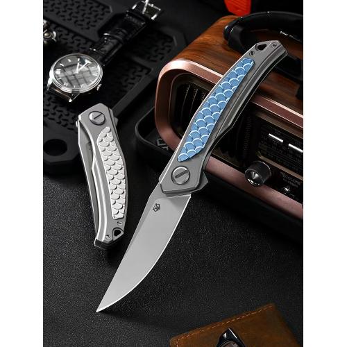 Bear Head Dragon Scale Heavy-Duty Folding Knife