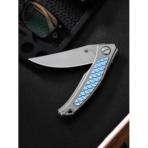 Bear Head Dragon Scale Heavy-Duty Folding Knife