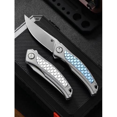 Bear Head Dragon Scale Heavy-Duty Folding Knife