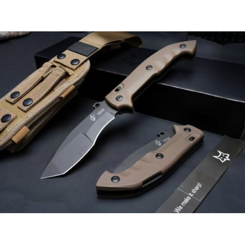 FOX-500 Indian Tracker Heavy-Duty Folding Knife