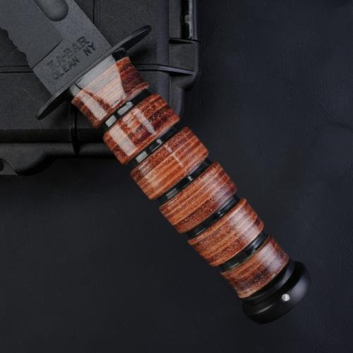 KARBAR USMC 1218 Tactical Knife - Partially Serrated