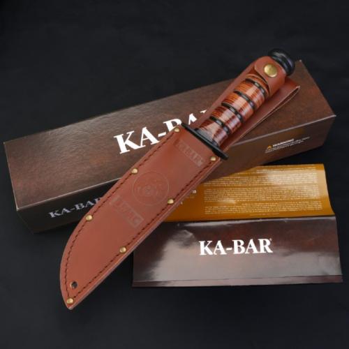 KARBAR USMC 1218 Tactical Knife - Partially Serrated