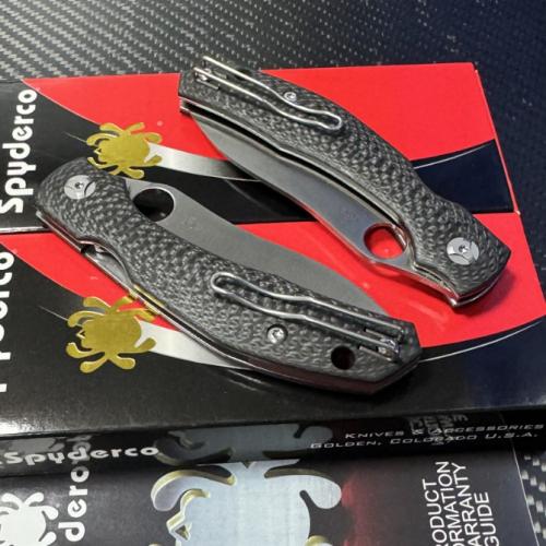 Spyderco C241 with Carbon Fiber Handle