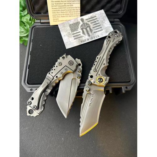 Miller Bros. T1 Heavy Duty Folding Knife with Black Gift Box