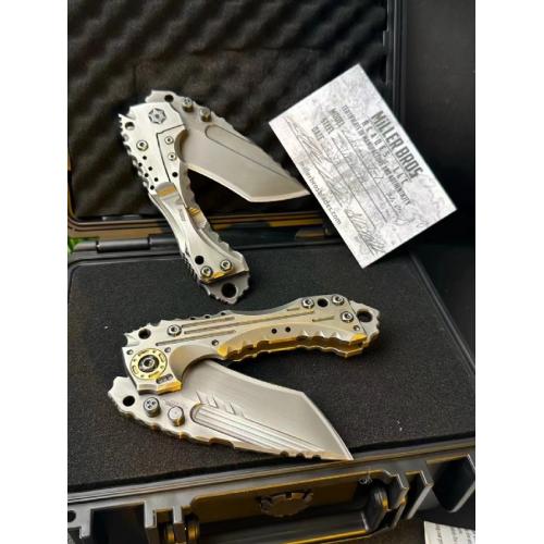 Miller Bros. T1 Heavy Duty Folding Knife with Black Gift Box
