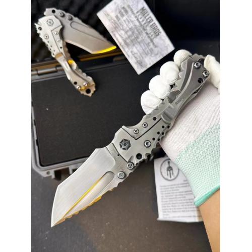 Miller Bros. T1 Heavy Duty Folding Knife with Black Gift Box