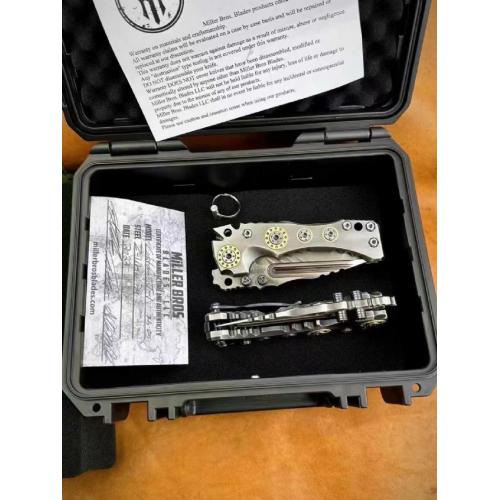 Miller T1 Starfleet Folding Knife with Black Gift Box