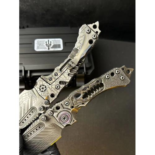 Miller T1 Series Jurassic Folding Knife with Black Gift Box