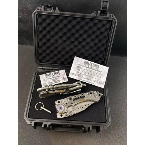Miller T1 Series Jurassic Folding Knife with Black Gift Box