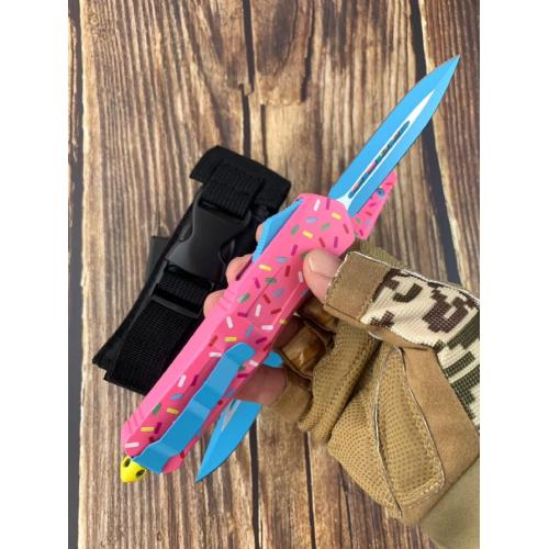 Dragon III Donut Knife with Zinc-Aluminum Handle