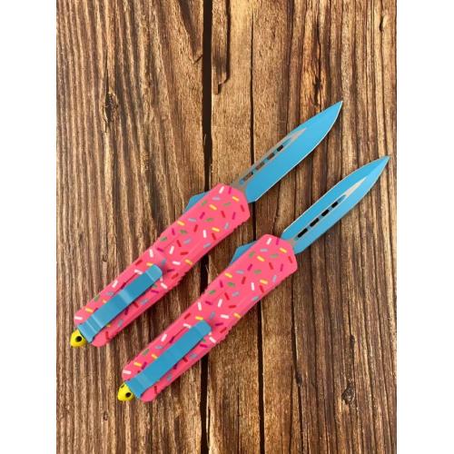 Dragon III Donut Knife with Zinc-Aluminum Handle