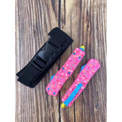 Dragon III Donut Knife with Zinc-Aluminum Handle