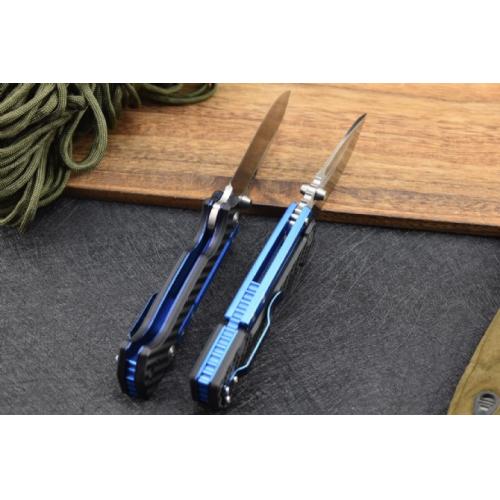 Custom M390 Steel Cold Steel AD-15 Tactical Folding Knife with Carbon Fiber Handle